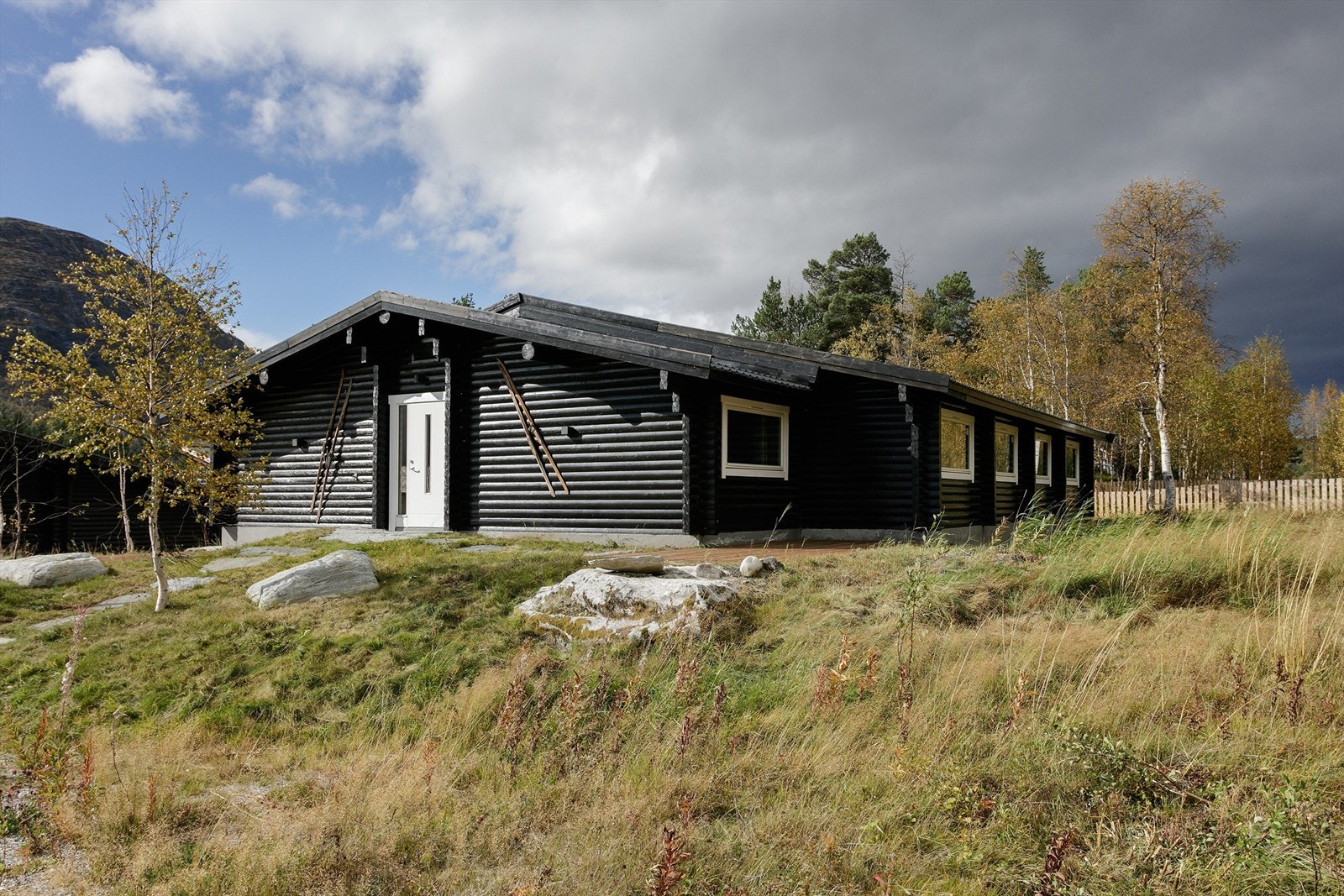 Fasasde og inngangsparti Galleribilde