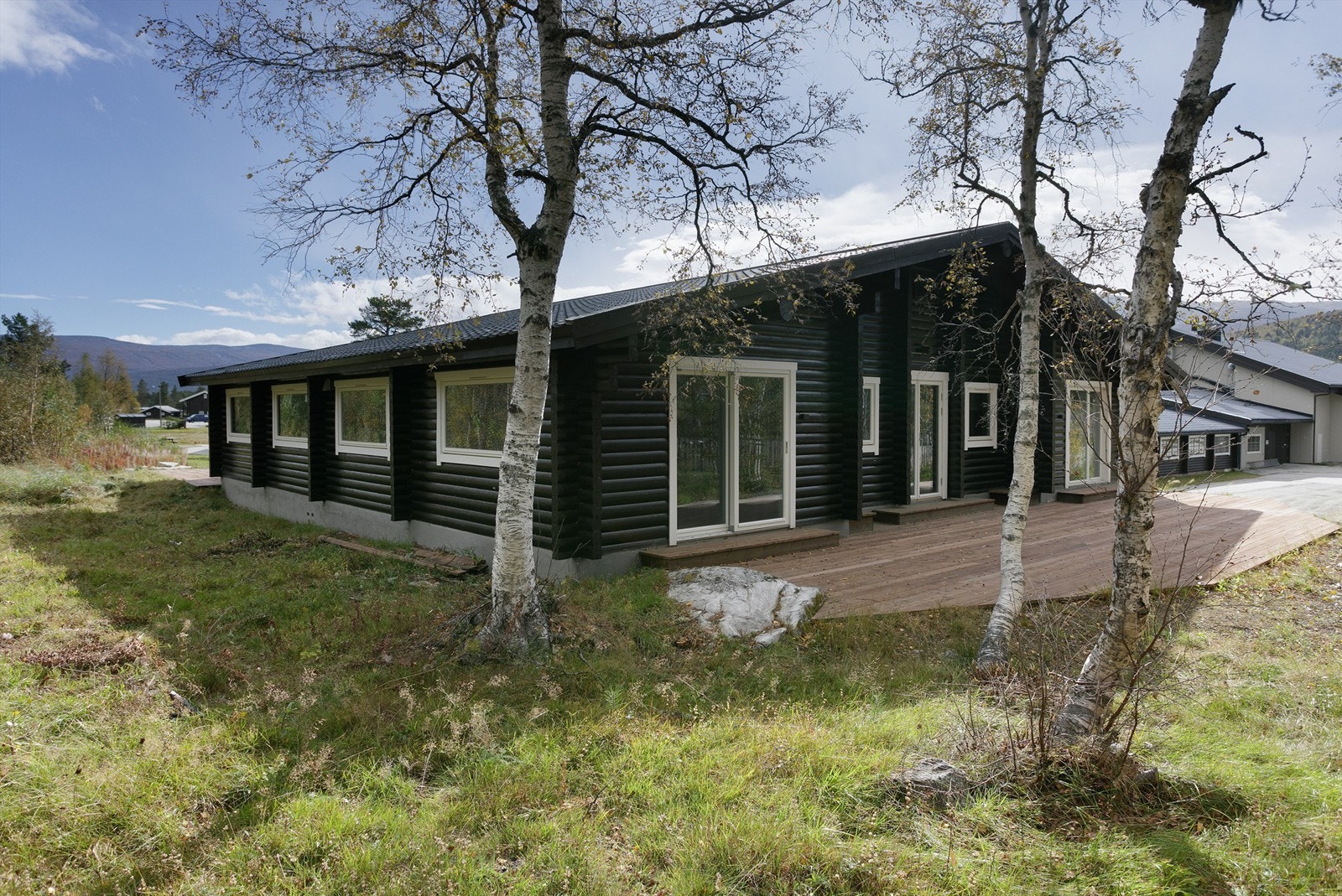 Fasade og markterrasse Galleribilde