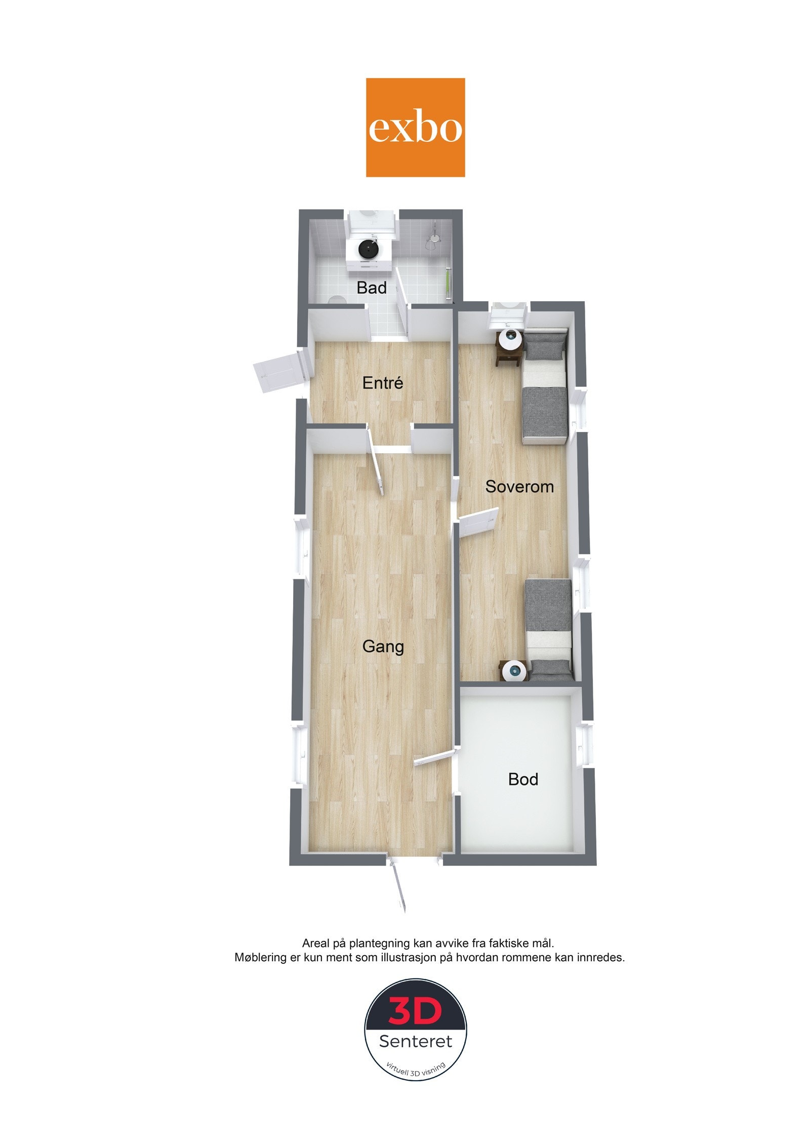 Plantegning - anneks Galleribilde