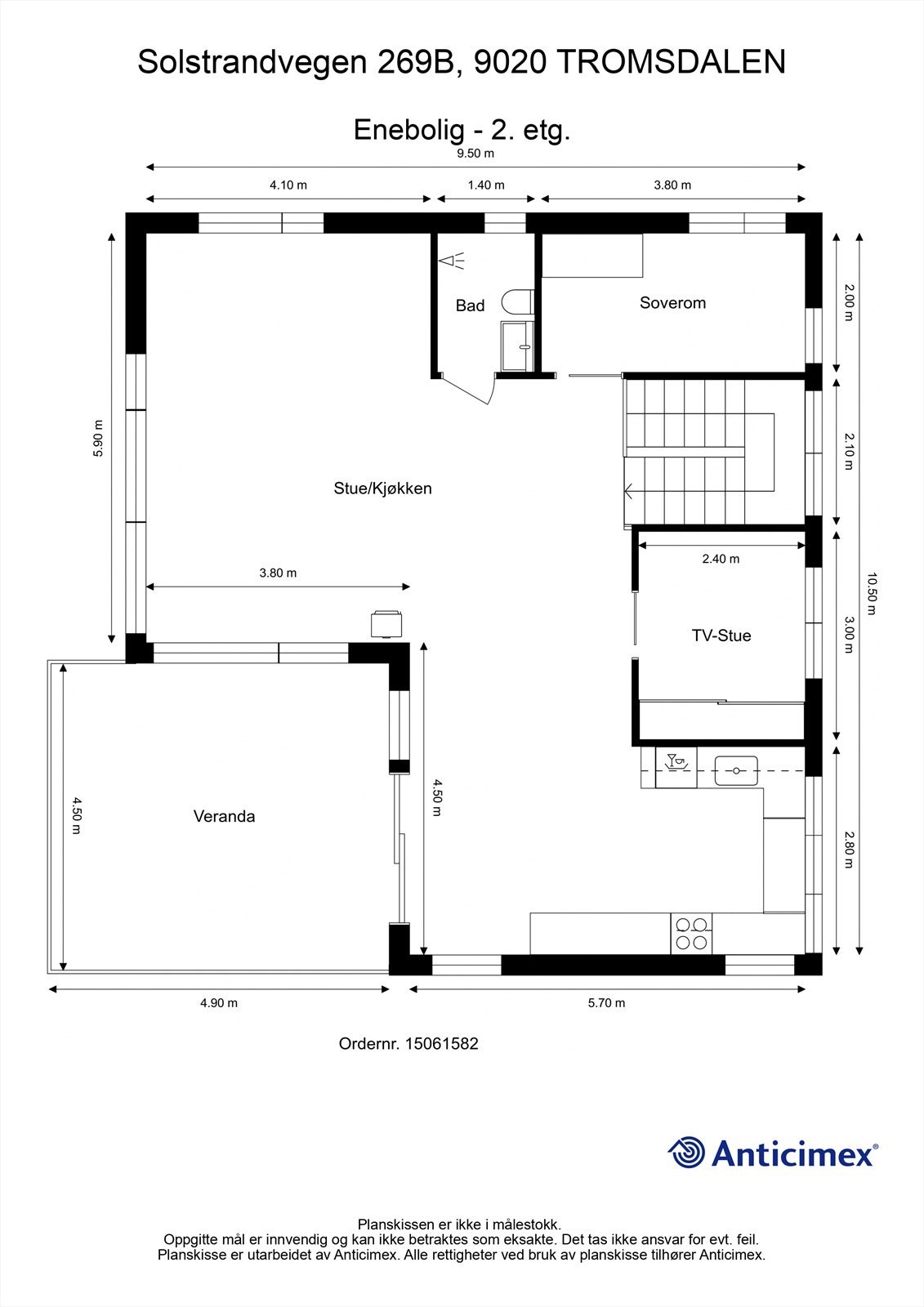Planillustrasjon 2. etasje. Galleribilde