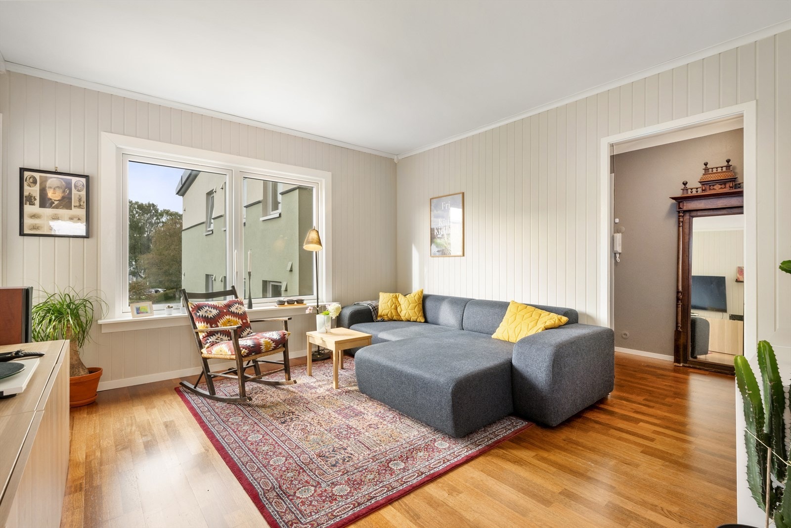 Lys og trivelig stue Galleribilde