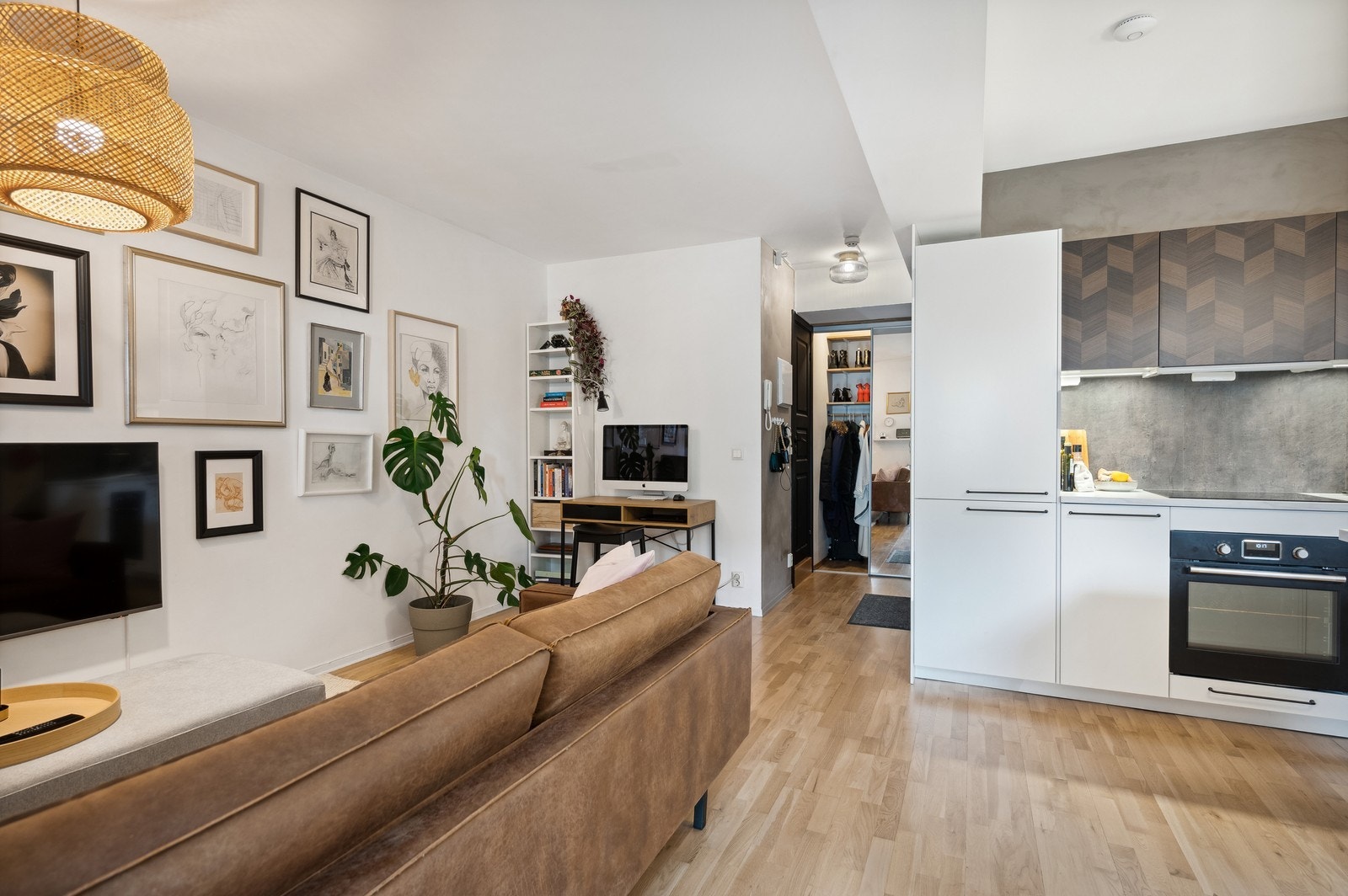Leiligheten leies ut delvis møblert. Ta kontakt om visning. Galleribilde