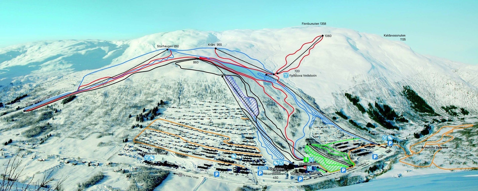 Alpinbakken Galleribilde