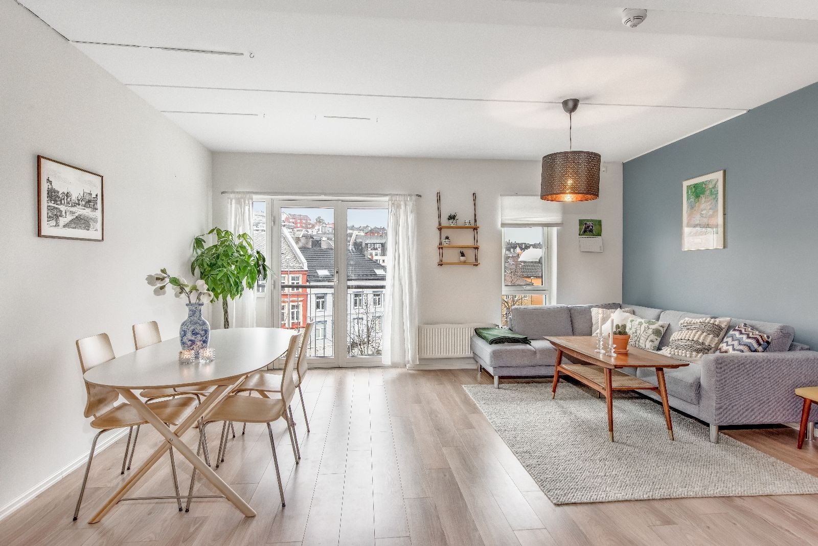 Fransk balkong fra stua Galleribilde
