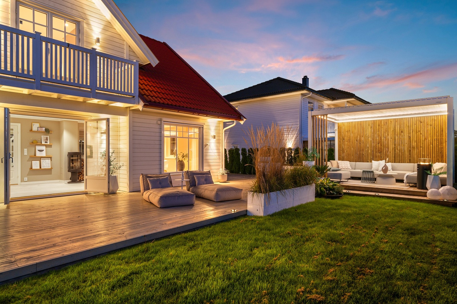 En gjennomført familiebolig med fokus på detaljer Galleribilde