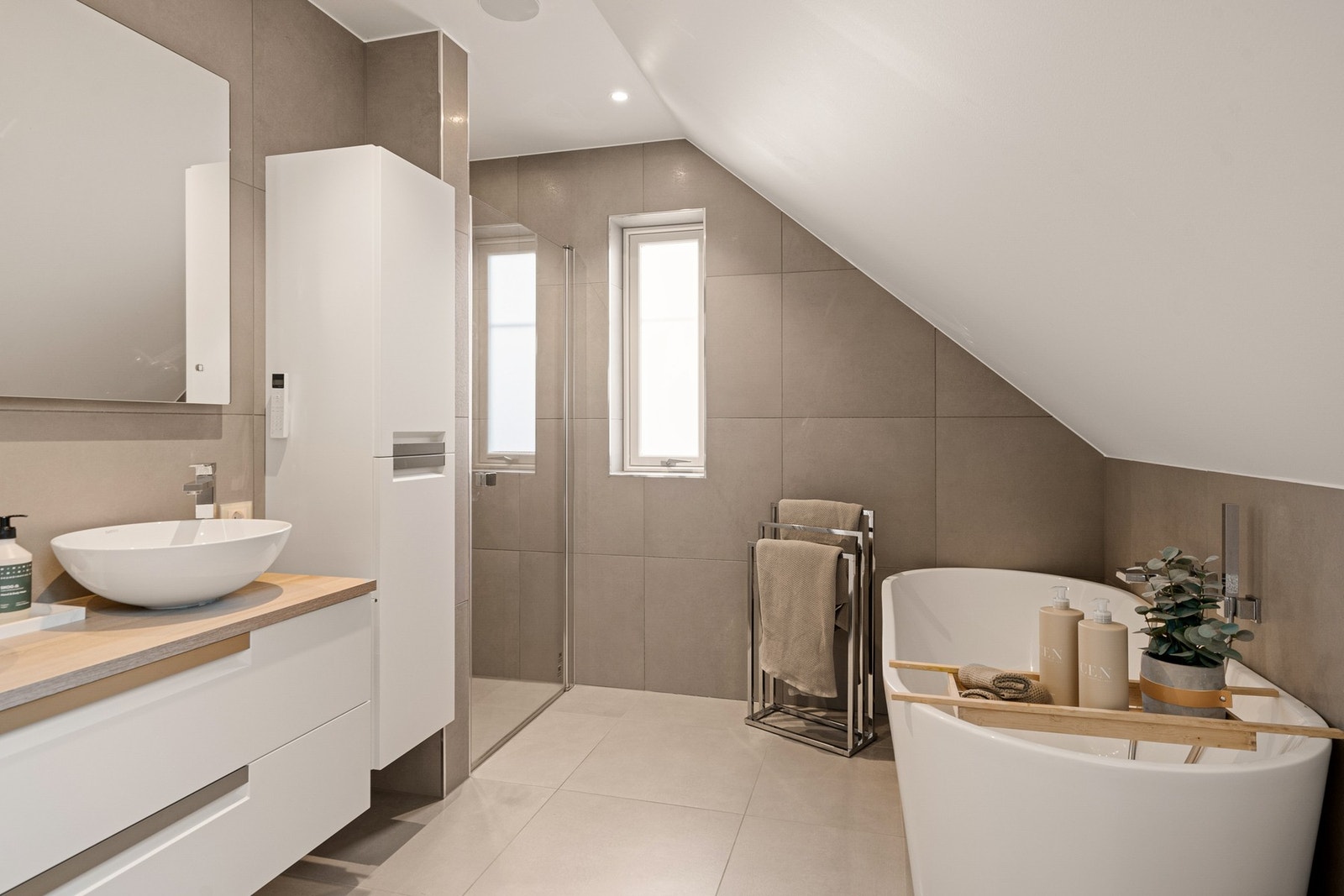 Dusj og badekar gir ekstra hverdagsluksus Galleribilde