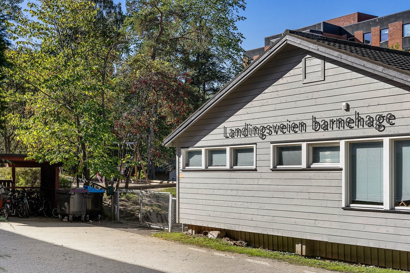 Det er også flere barnehager rundt om i området. Galleribilde