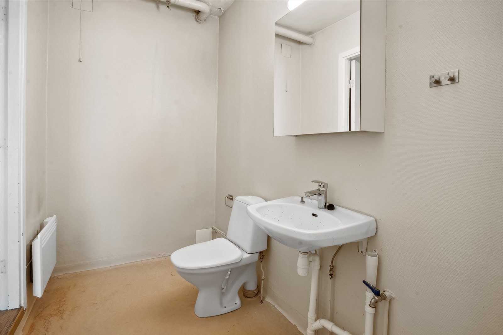 Baderommet har en god størrelse. Galleribilde