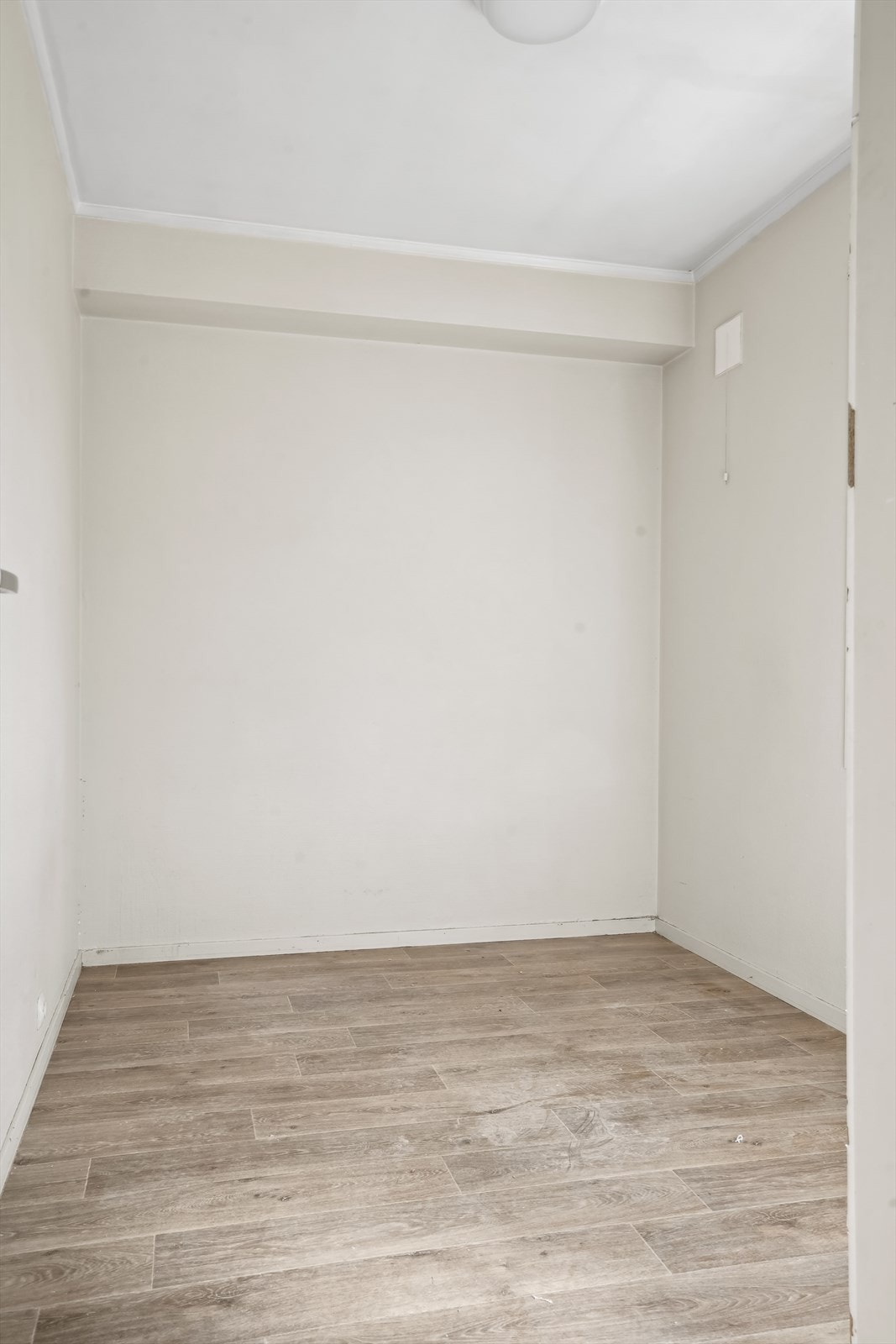 Her er det plass til seng og eventuell annet småmøbel. Galleribilde