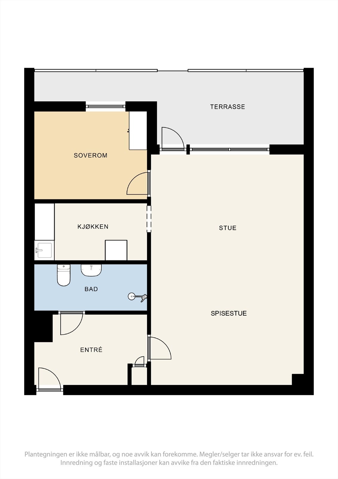 Plantegning. Galleribilde