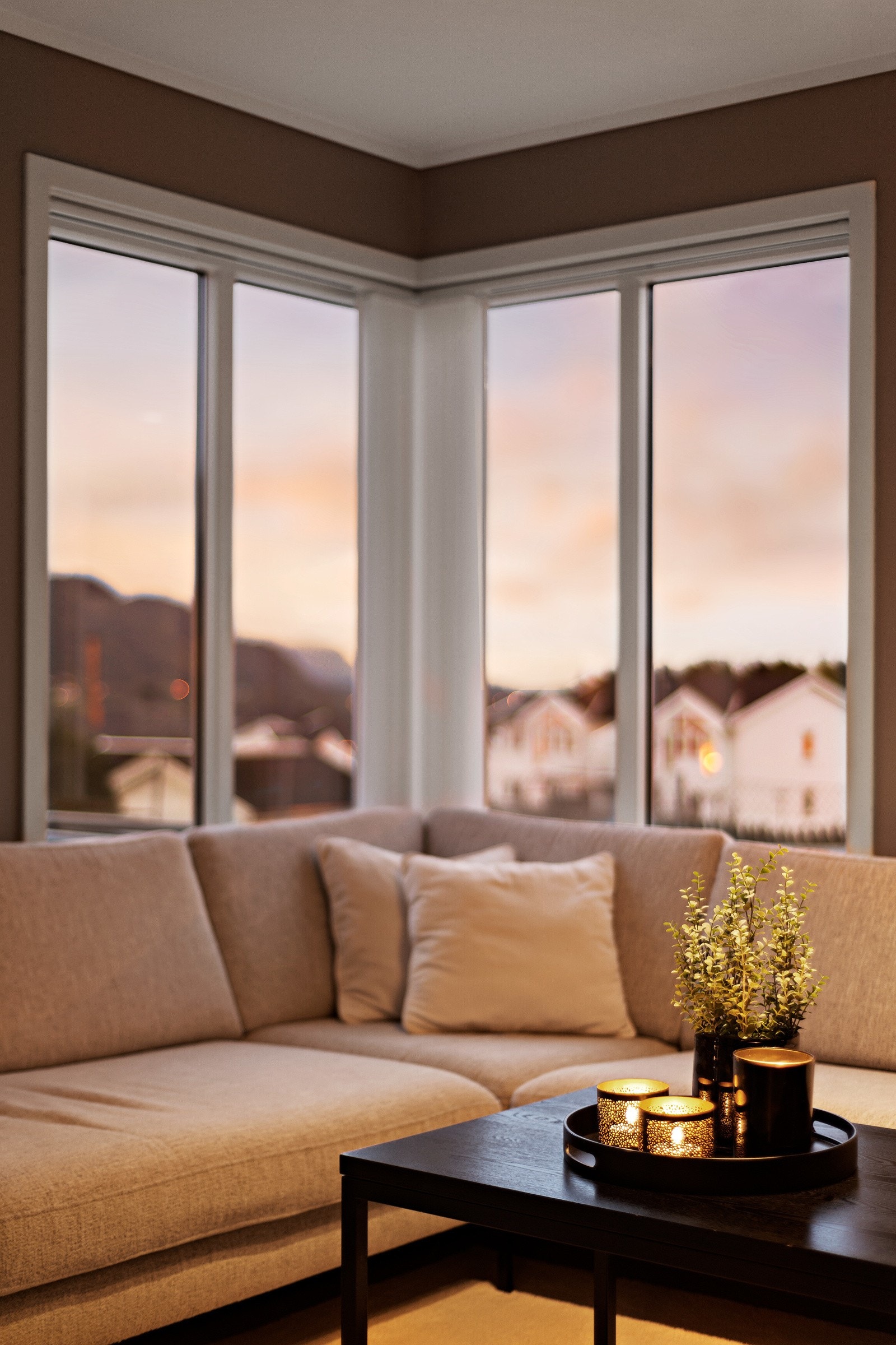 En luftig følelse, en fantastisk himmel og en flott plass å bo. Galleribilde