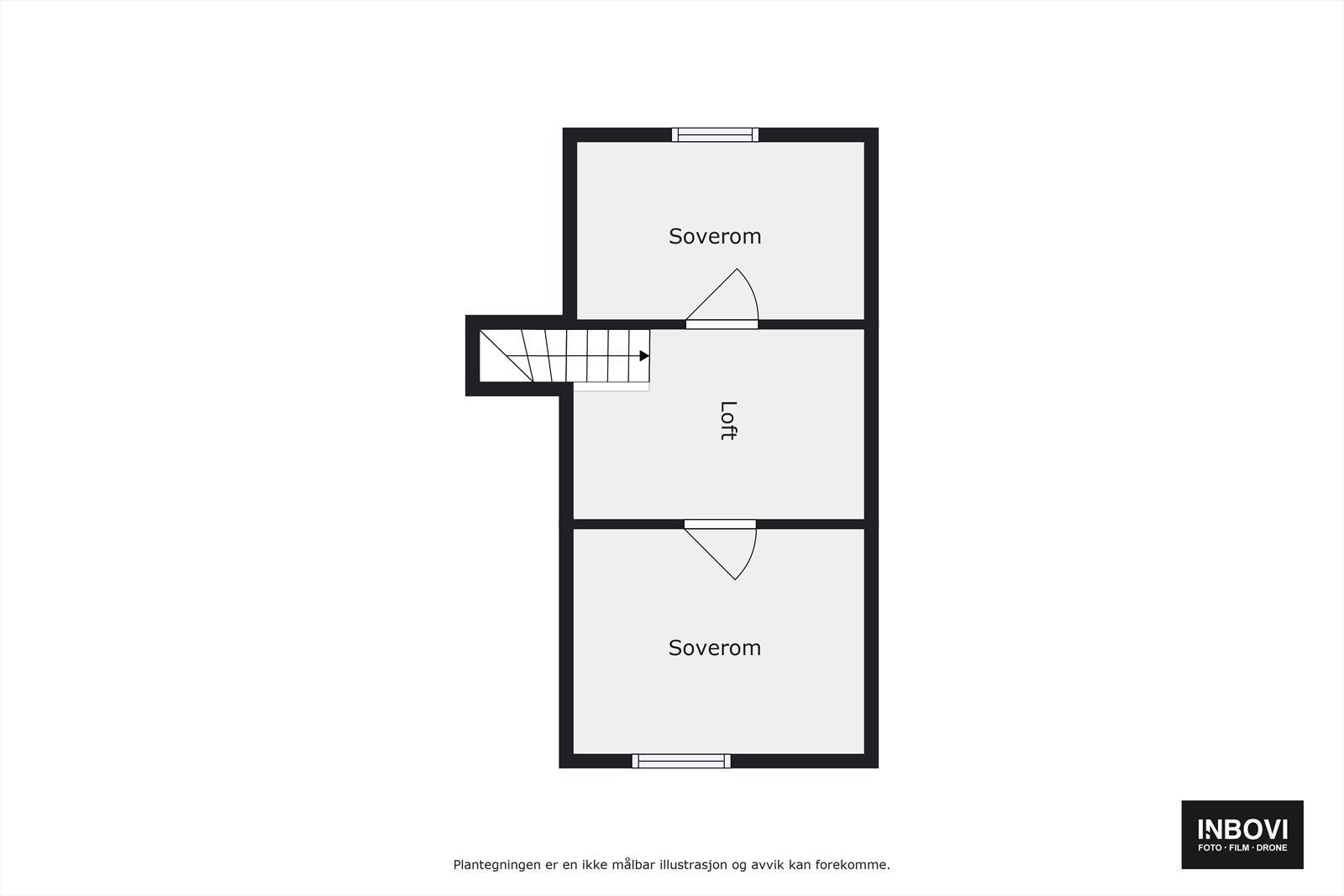 Plantegning 2.etg Galleribilde