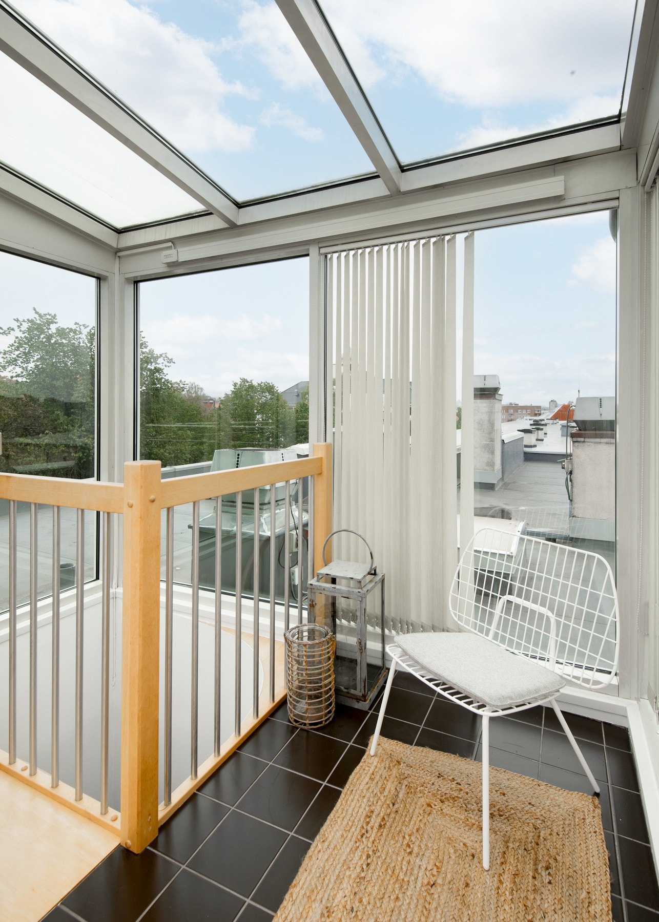 Trapperom i øvre etasje - perfekt rom for å legge bort puter på grå regnværsdager. Galleribilde