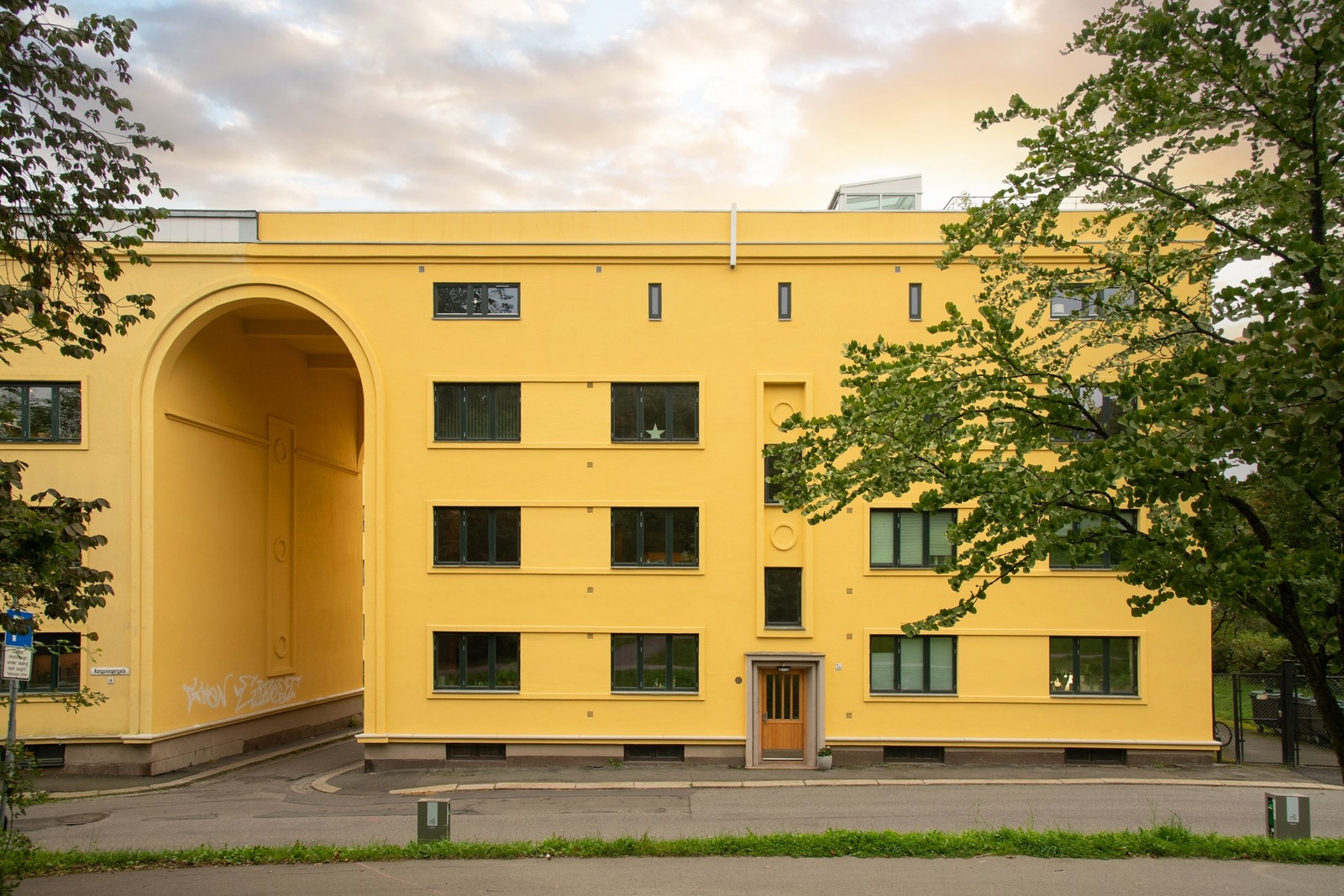 Borettslaget har god vedlikeholdshistorikk, og har nylig pusset opp fasader. Galleribilde