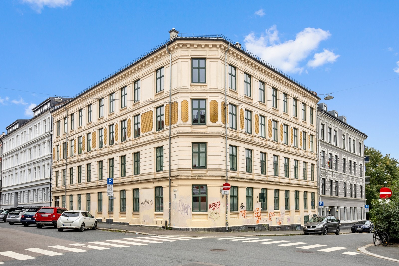 Fasade Fossveien 16c. Galleribilde