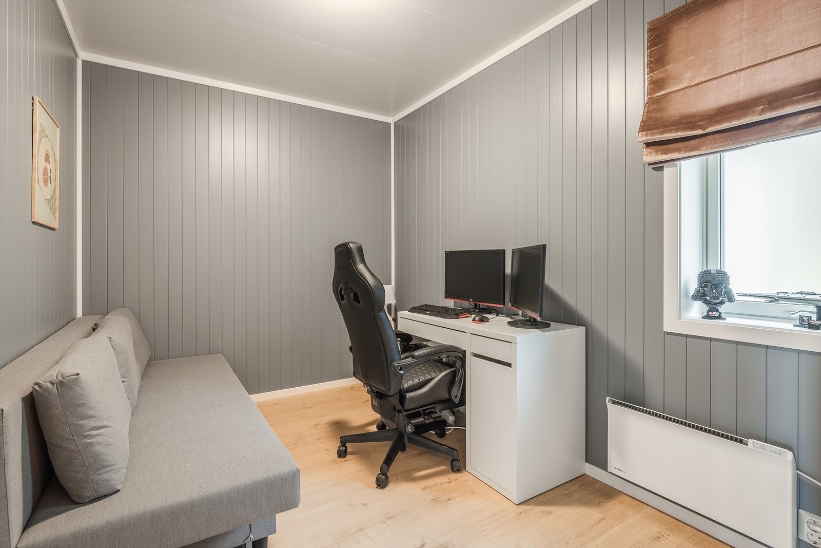 Soverom 3 er et fint rom som passer perfekt som barnerom, gjesterom eller kontor. Galleribilde