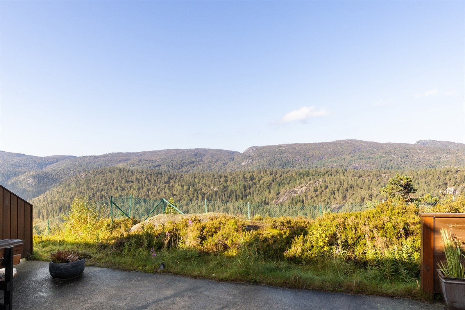 Fin utsikt over området Galleribilde