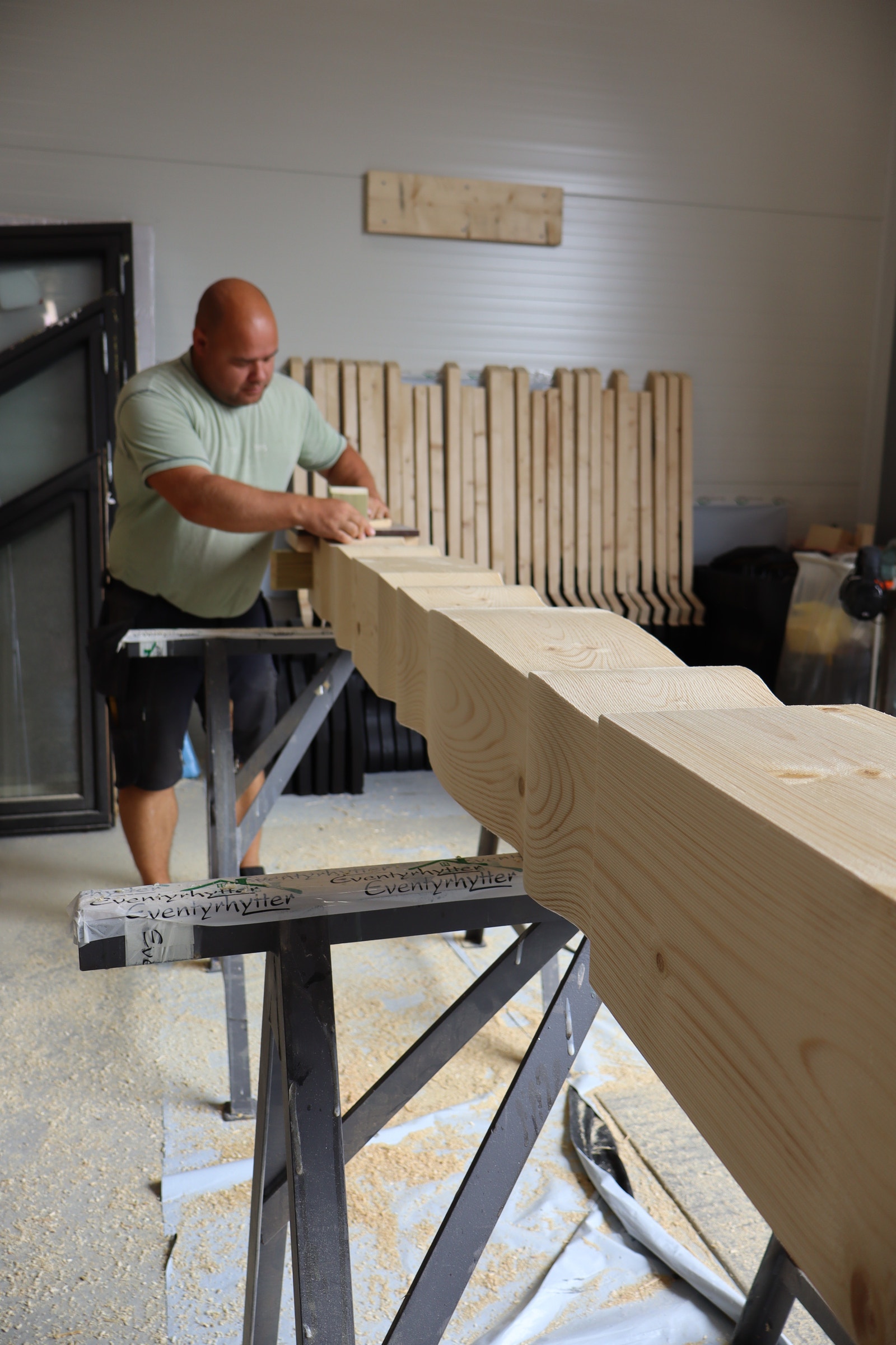 Våre hytter er 100% norskproduserte, fra fabrikken vår i Modum. Galleribilde