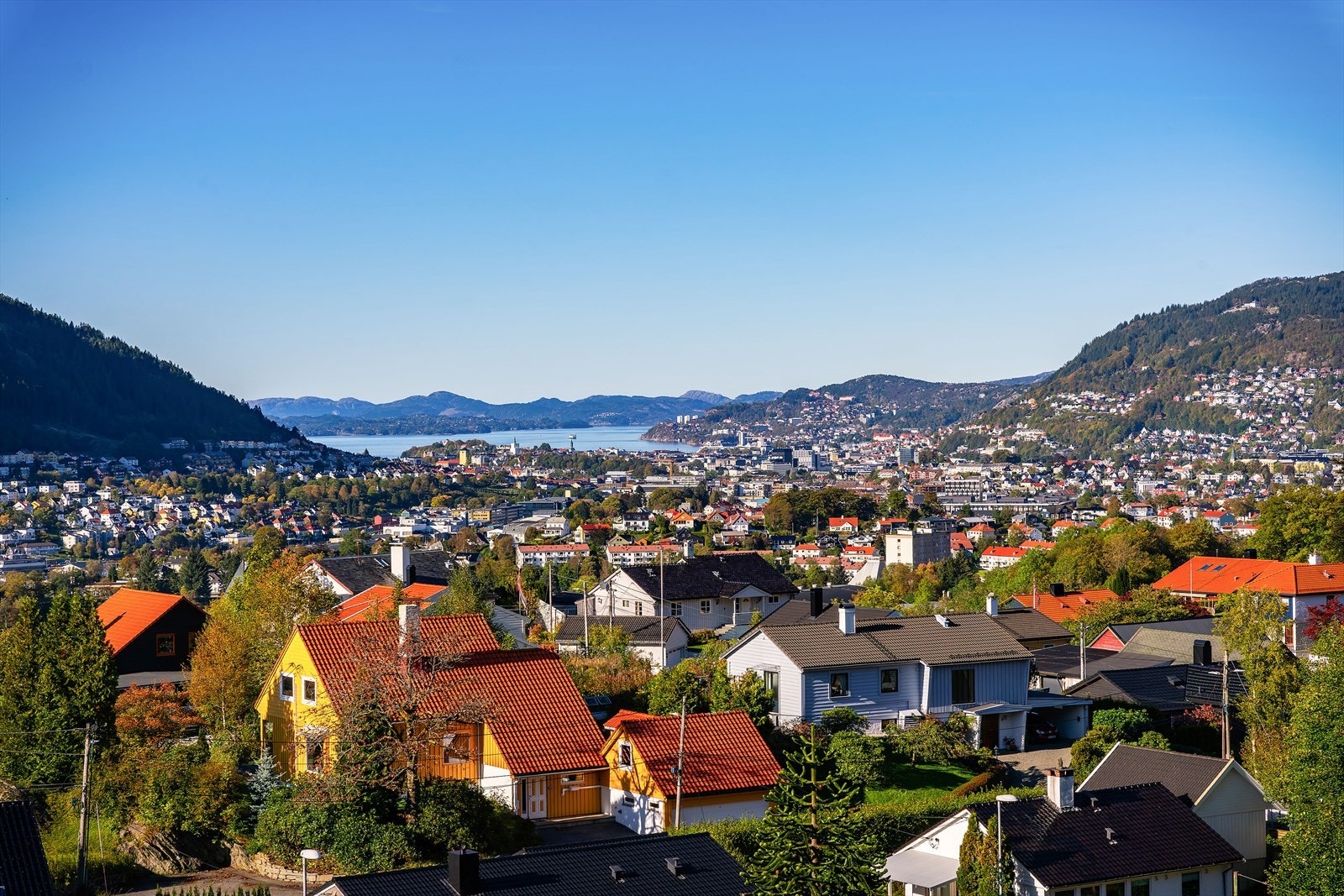 - Leiligheten har en attraktiv beliggenhet på Nattlandsfjellet, med kort vei til alt du trenger, flott utsikt og tilgang til fine turområder - Galleribilde