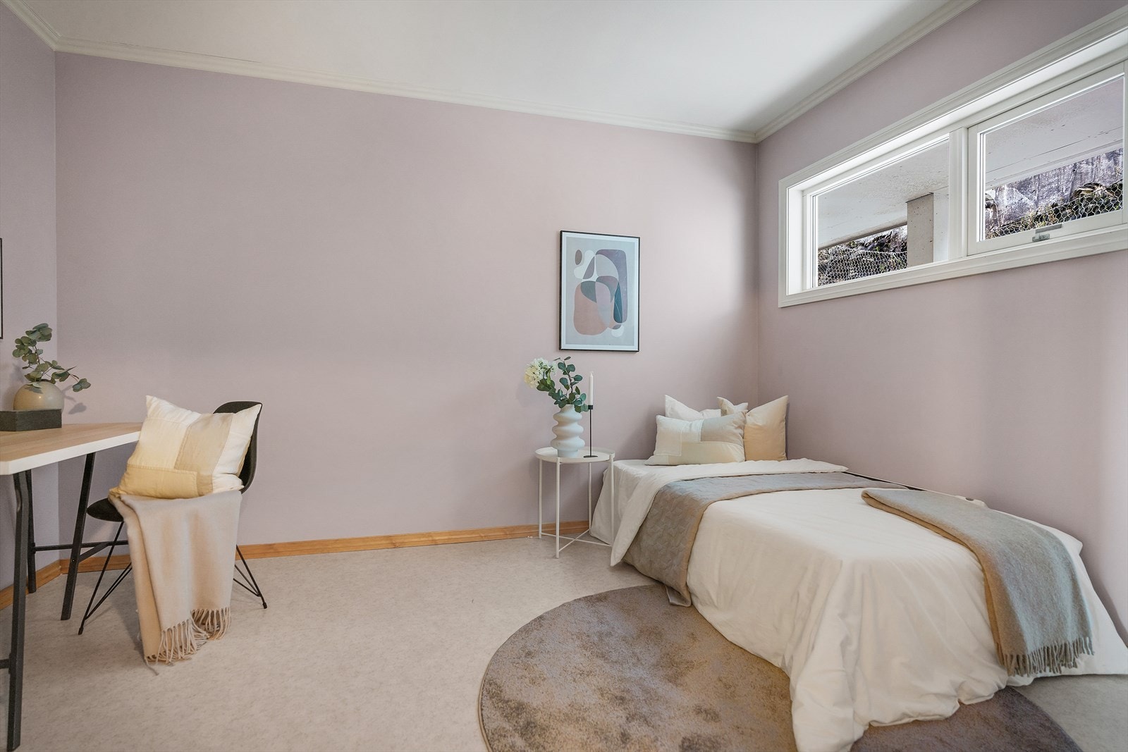 - Det andre soverommet er også av god størrelse på hele 11 m² - Galleribilde