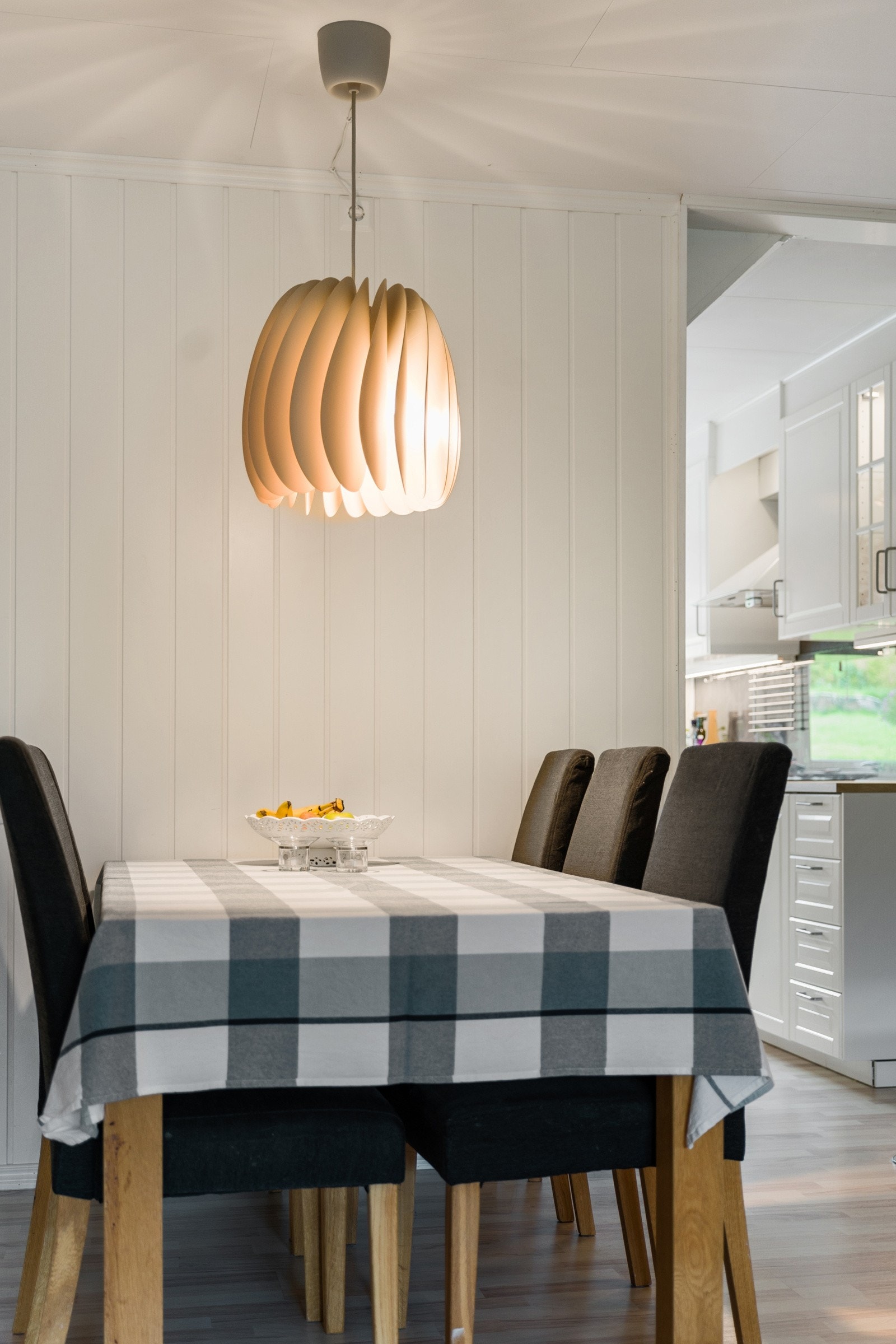 Her er det god plass til spisestue. Galleribilde