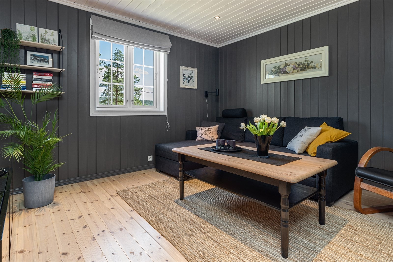 Separat TV-stue som også kan benyttes som soverom Galleribilde