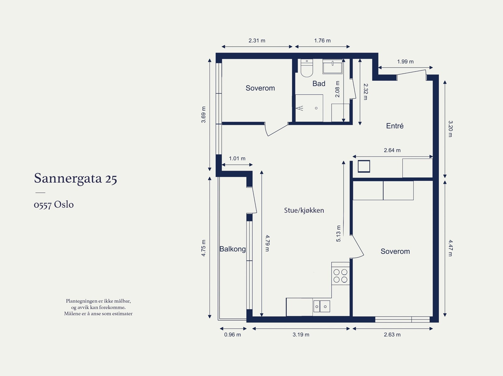 Alternativ plantegning. Galleribilde