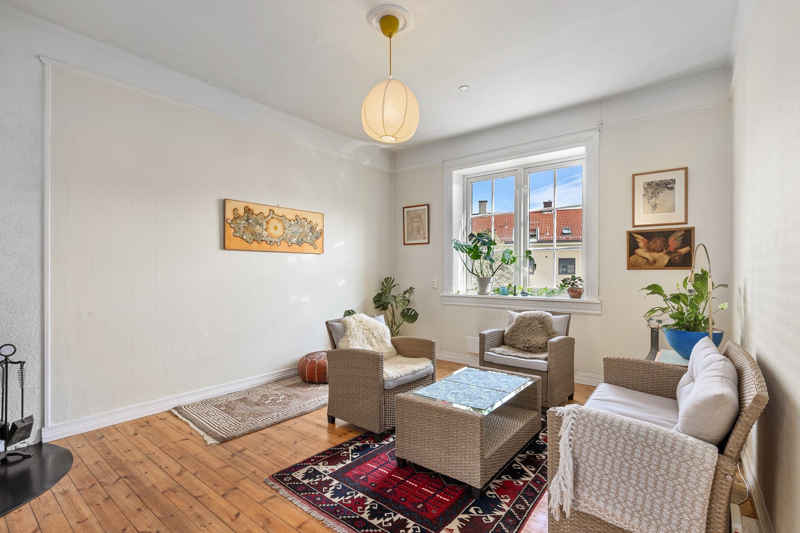 Leiligheten har et generelt behov for oppgradering, potensialet er imidlertid stort Galleribilde