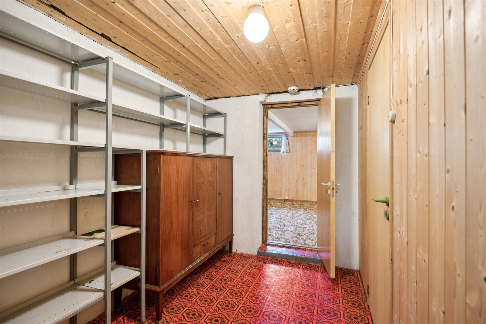 Kjeller har en bod og to lagerrom. Galleribilde