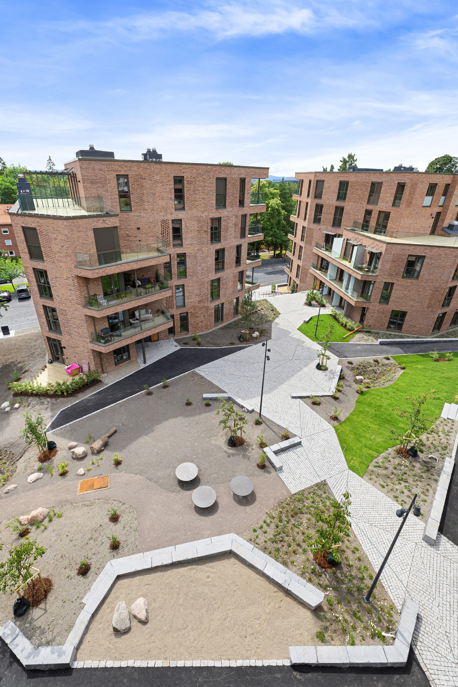 Kjempefint gårdsrom Galleribilde