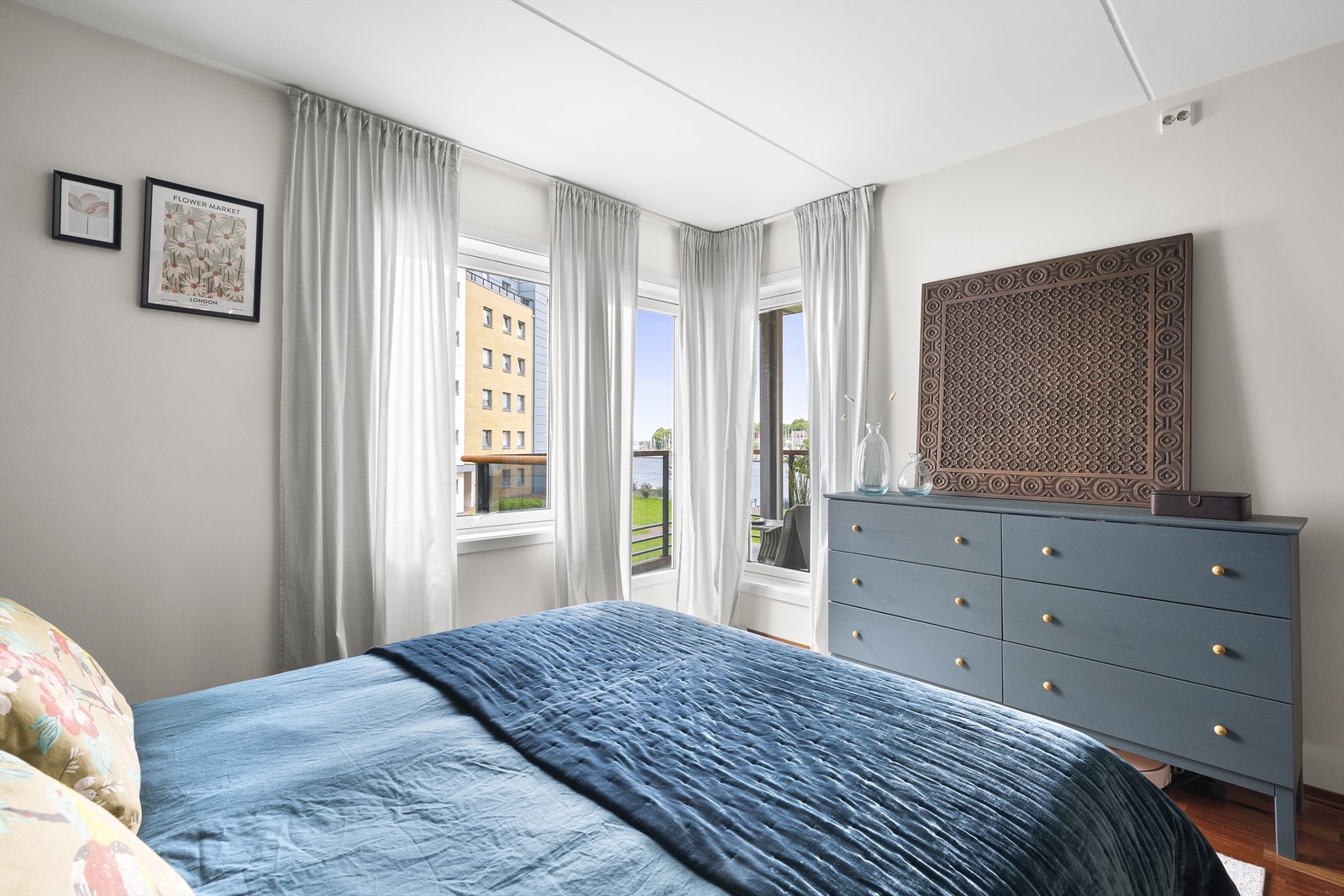 Utgang til balkong nr. 2 fra hovedsoverommet. Galleribilde