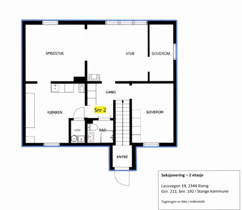 Plantegning. Galleribilde