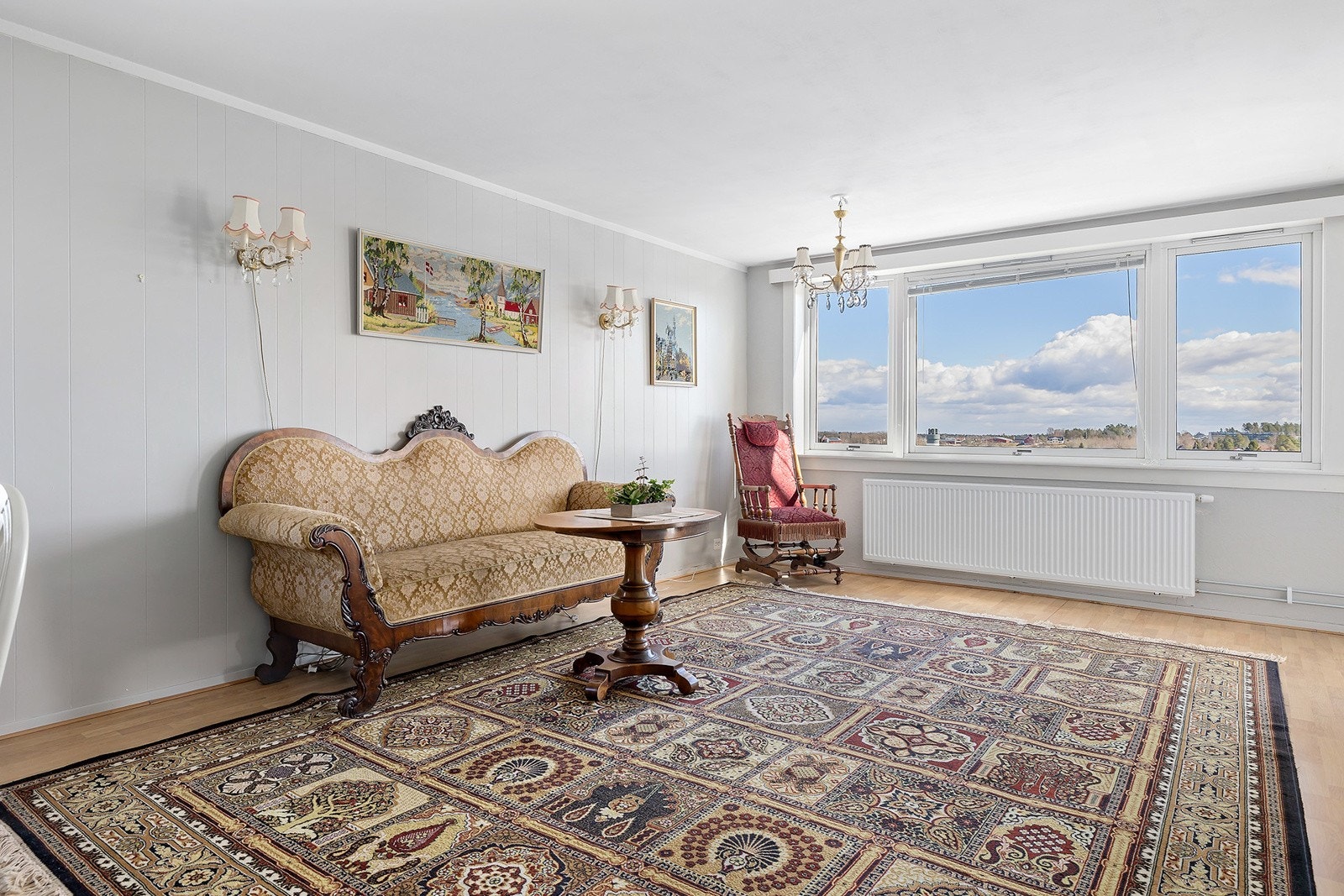 Romslig stue Galleribilde