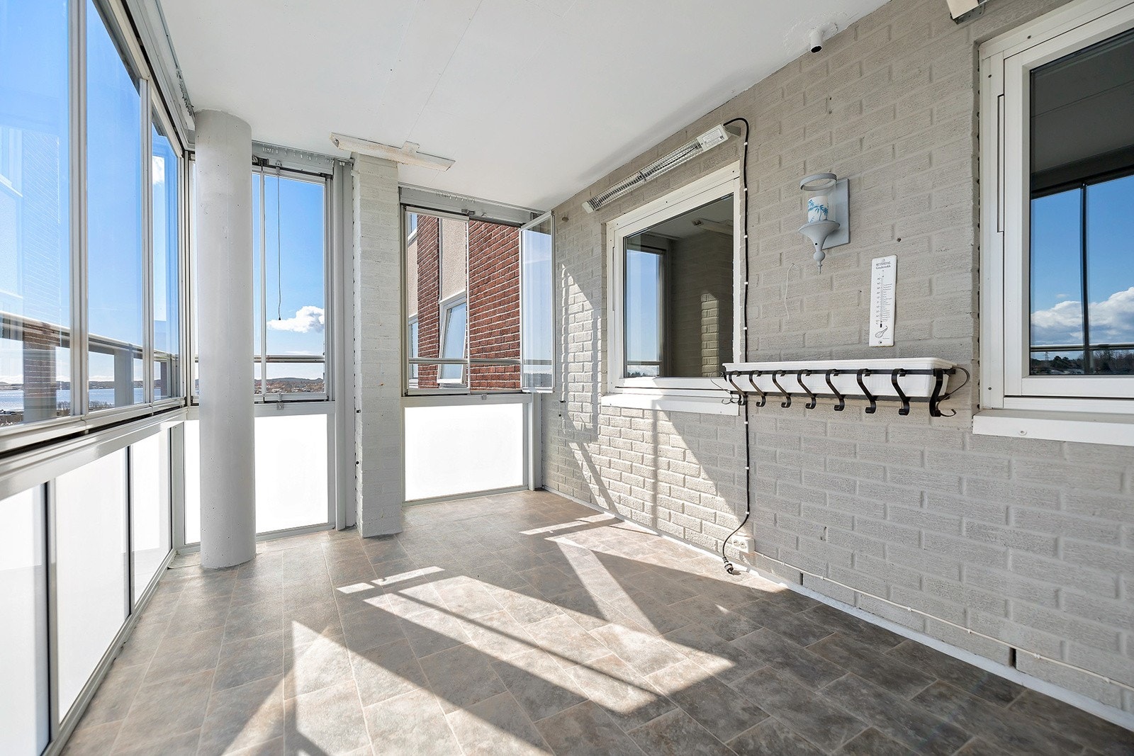 Godt med plass på balkongen Galleribilde