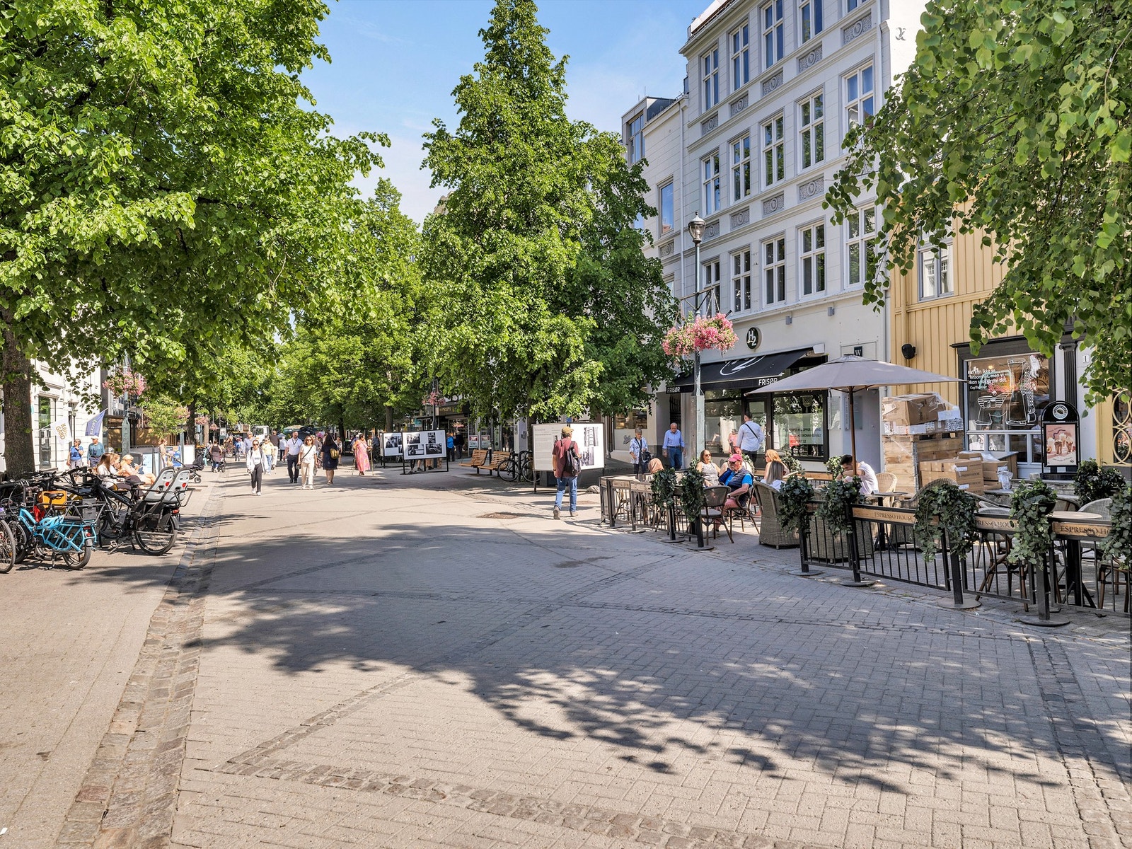 Midtbyen er Trondheims eldste og mest sentrale byde Galleribilde