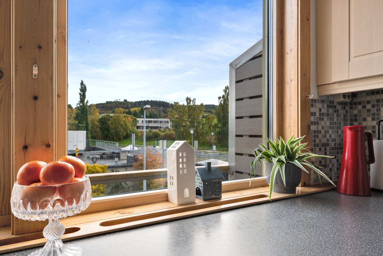 Her nyter du en nydelig beliggenhet uten gjenboere på noen sider. Galleribilde