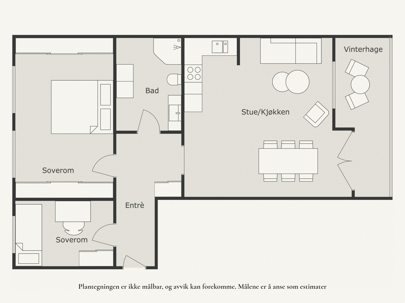 Plantegning 4. etasje. Galleribilde