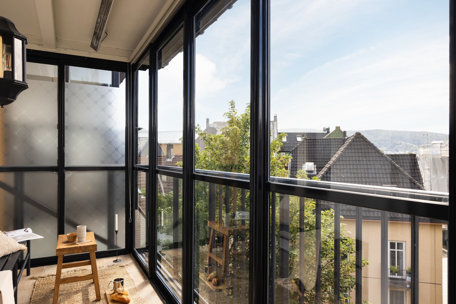 Her kan du nyte gode solforhold. Galleribilde