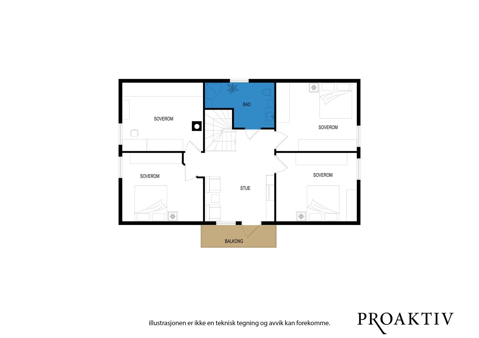 2. etasje. Galleribilde