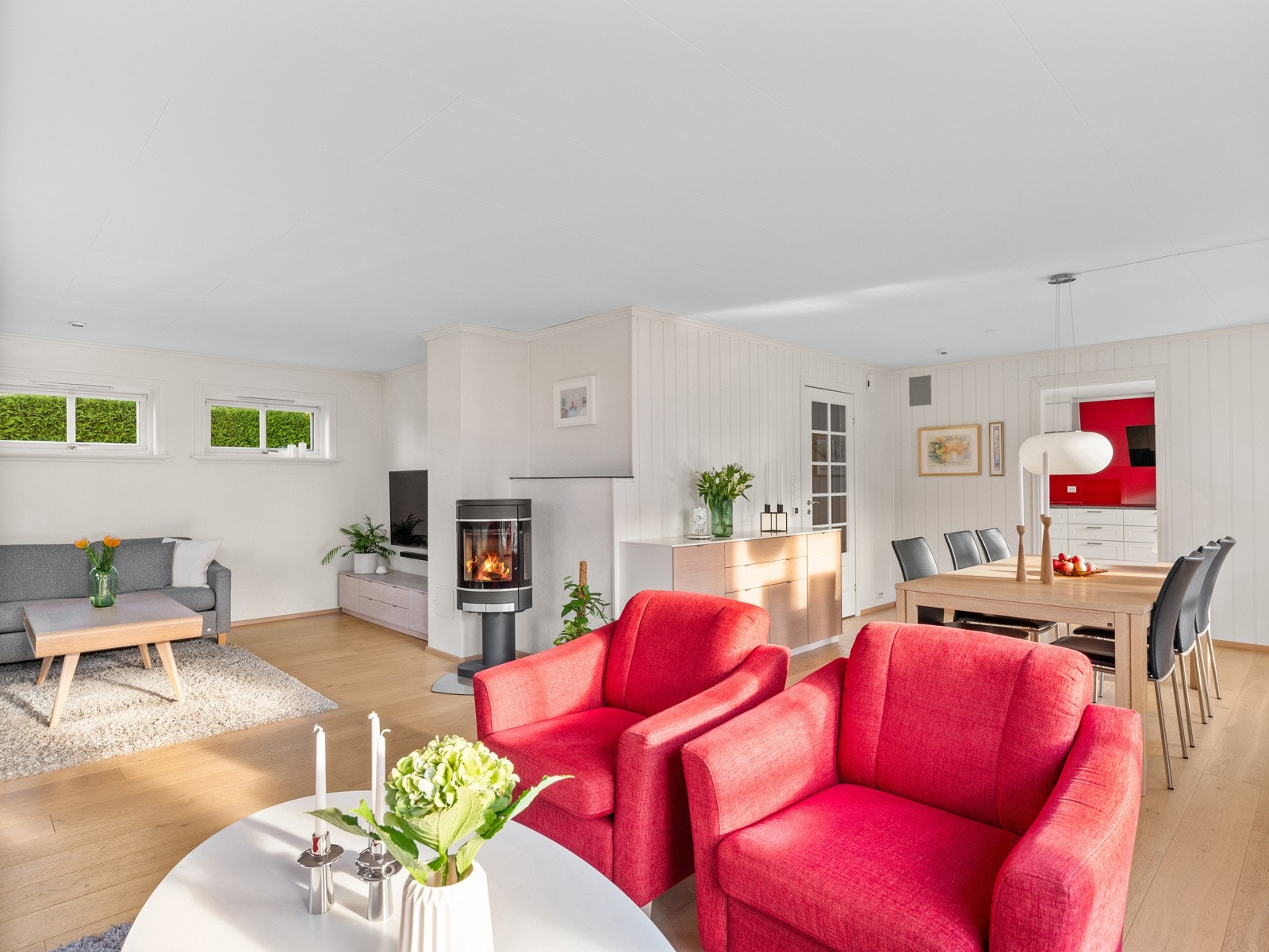 Her er også mulighet for et ekstra soverom om en ønsker alle funksjoner på et plan. Galleribilde