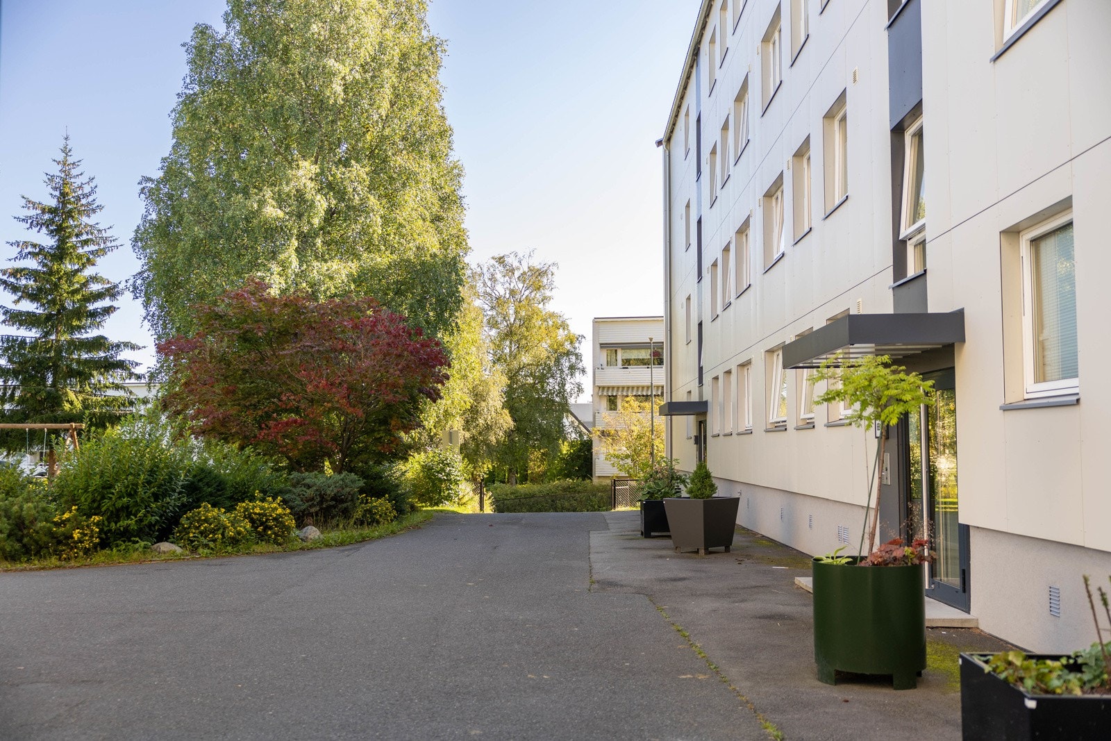 Fasade | Det er 68 andeler i borettslaget. Galleribilde