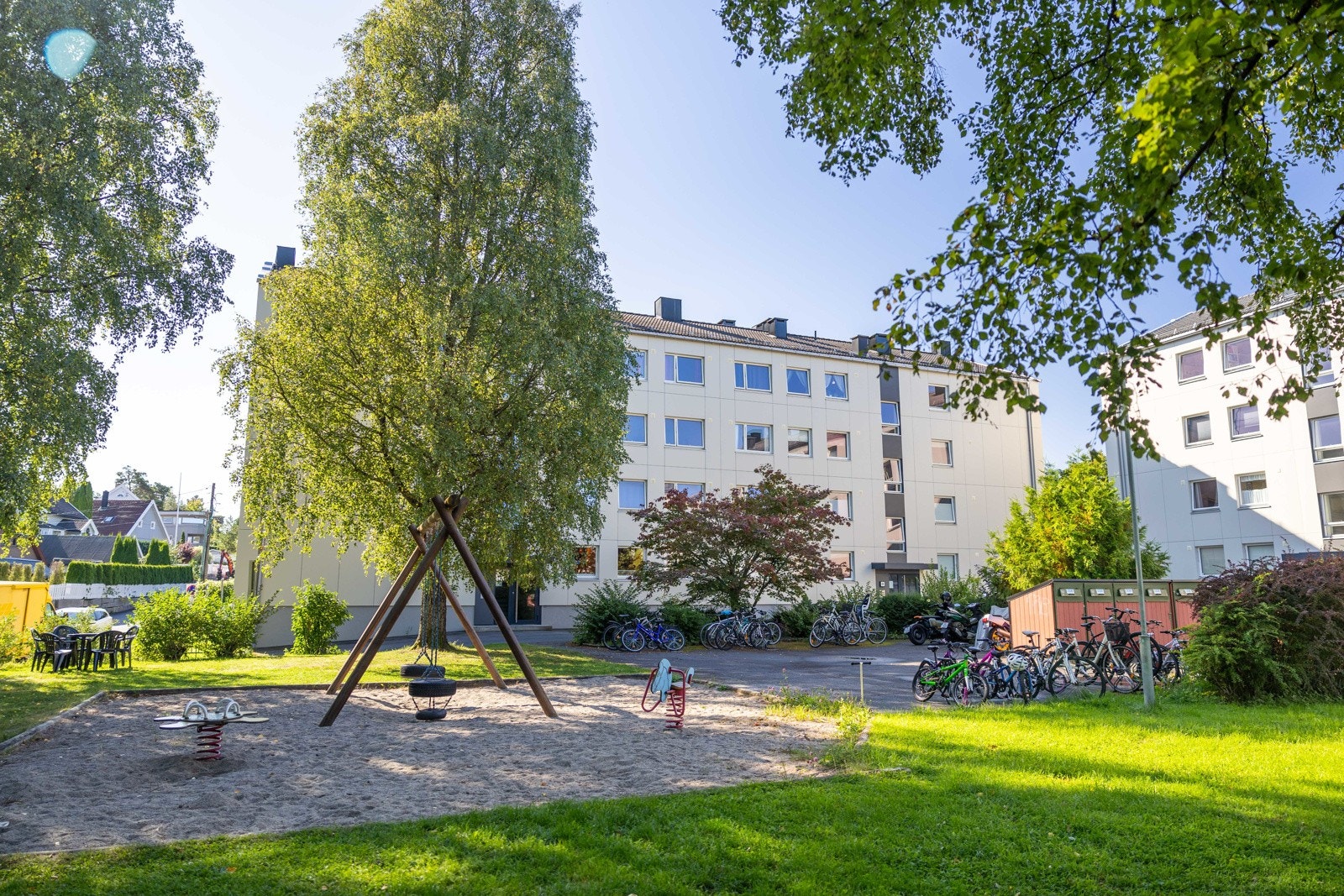 Dette er et sted hvor man er skjermet fra støy, i ett av byens mest koselige områder. Galleribilde