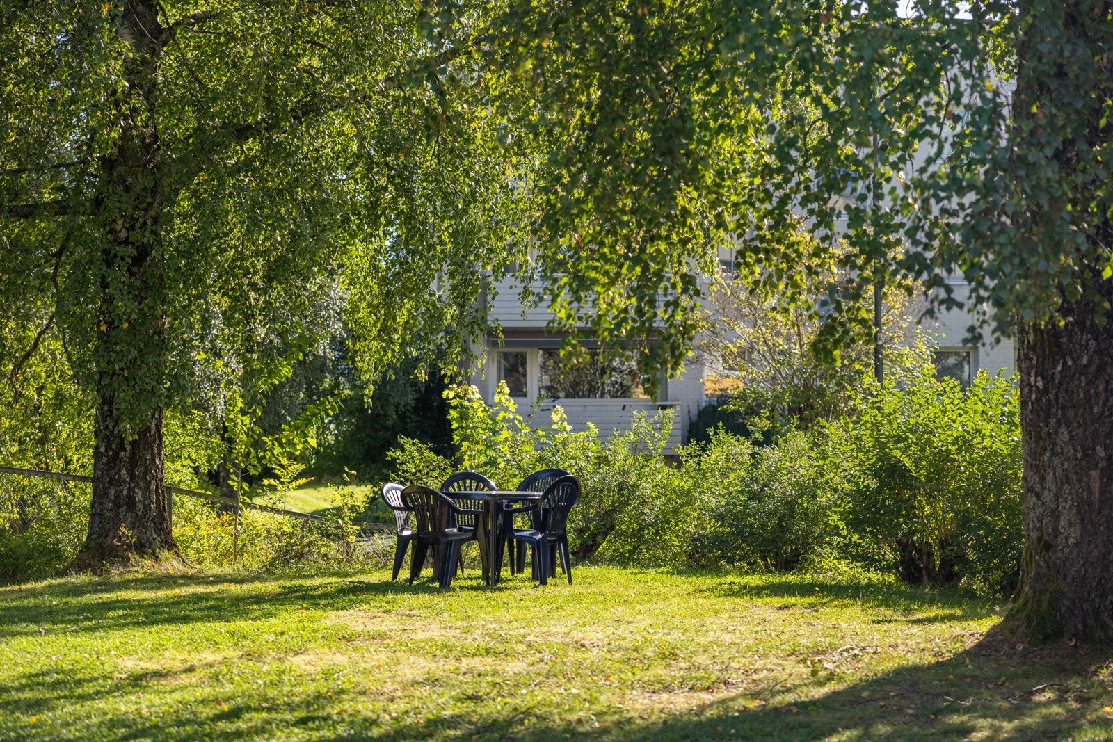Det er flere flotte grøntområder rett ved leiligheten. Galleribilde