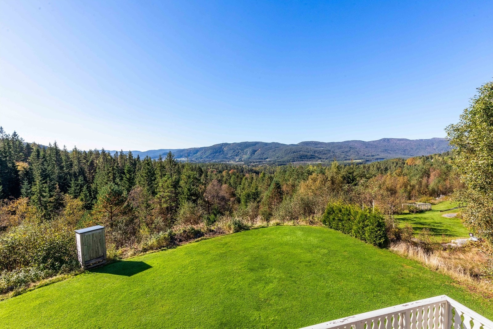 Fin utsikt og gode solforhold. Galleribilde