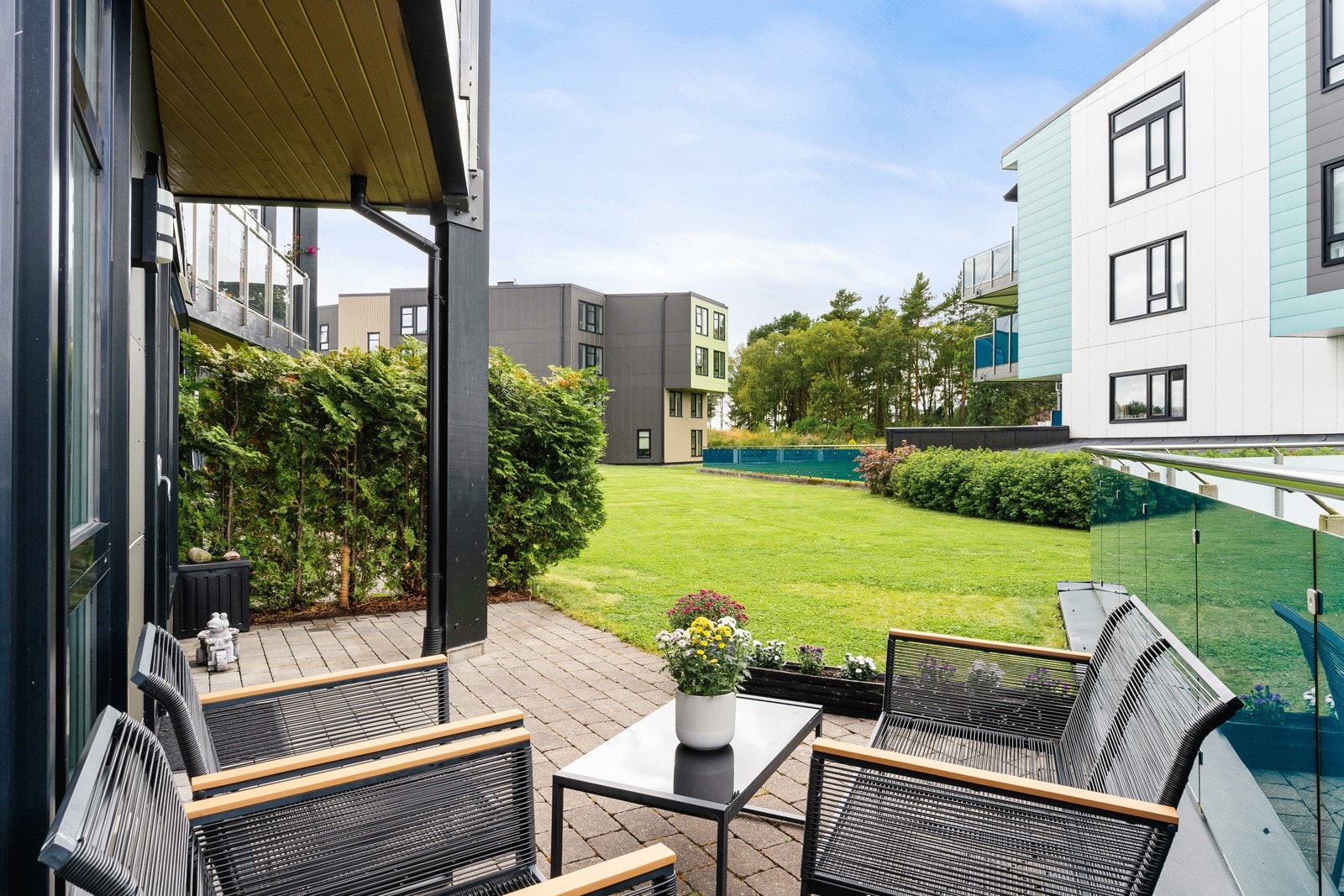En flott og moderne leilighet med sentral beliggenhet og gangavstand til bybane. Galleribilde