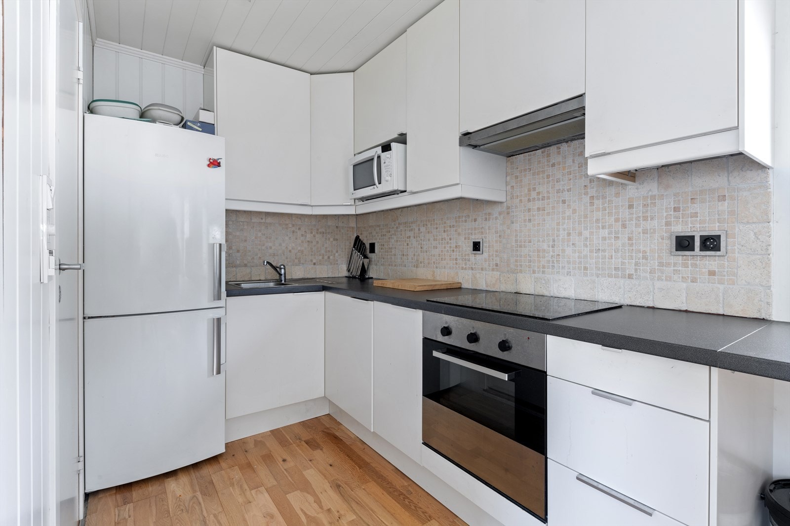 Kjøkken i uthuset. Galleribilde