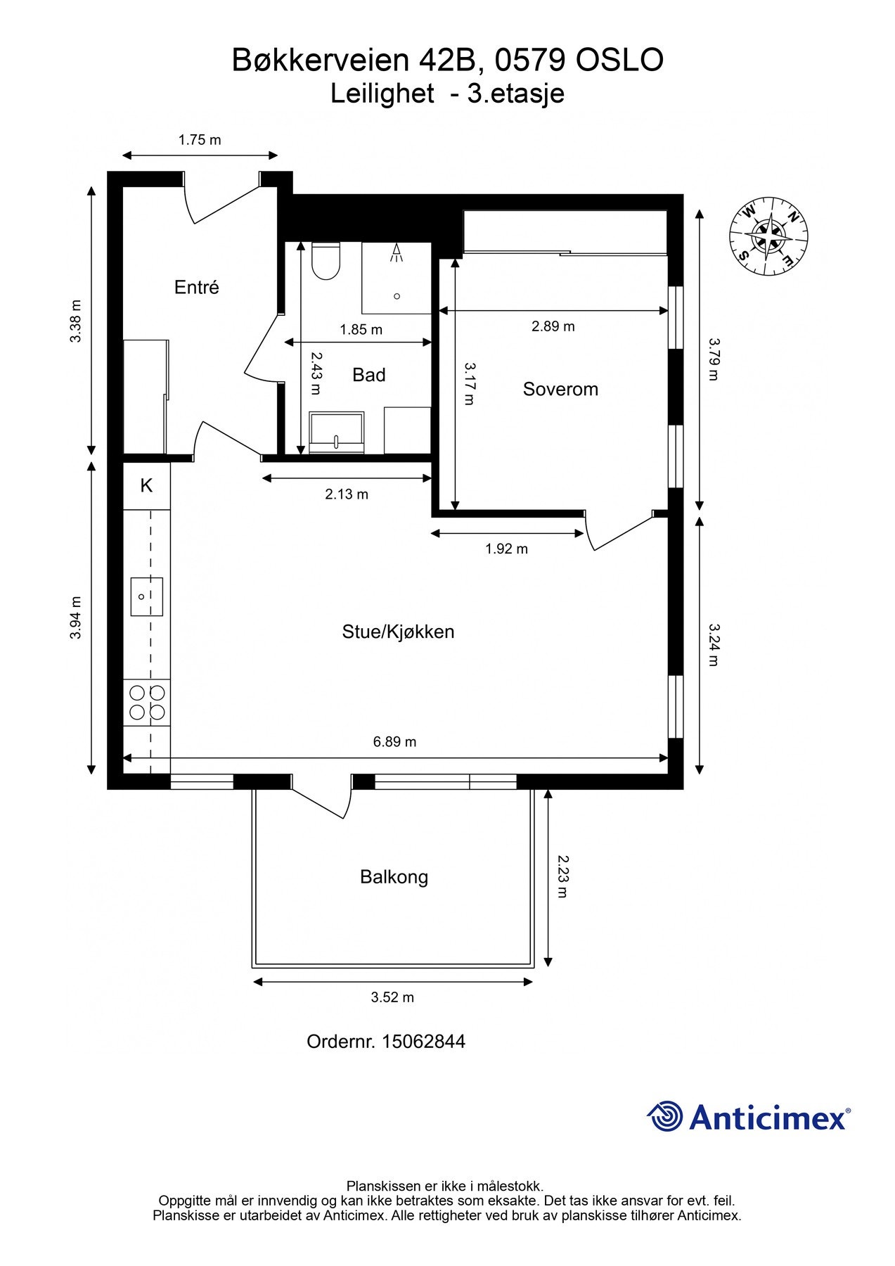 Plantegning. Galleribilde