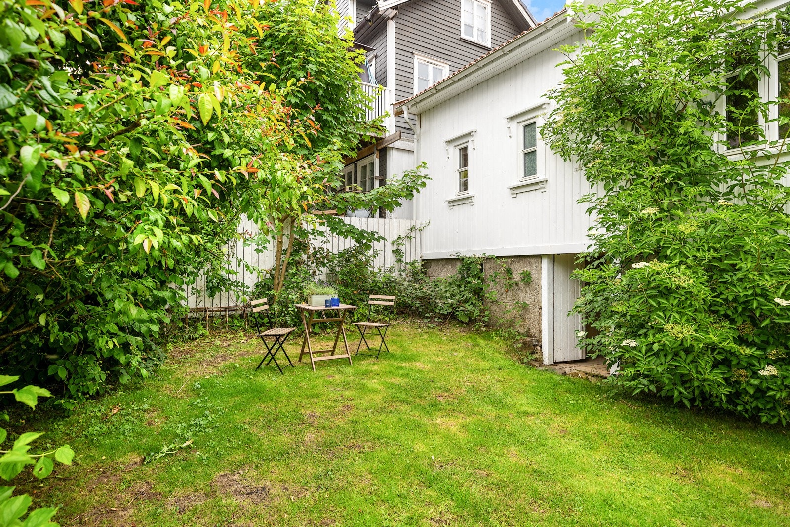 Hagen byr på godt med boltreplass for de minste. Galleribilde