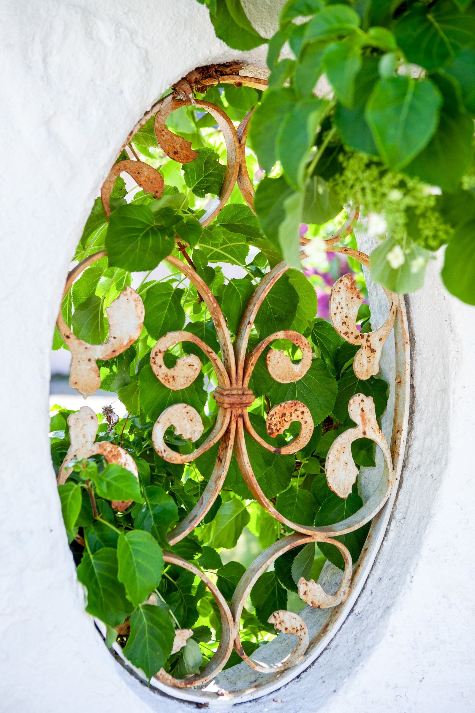 Detalj i muren Galleribilde