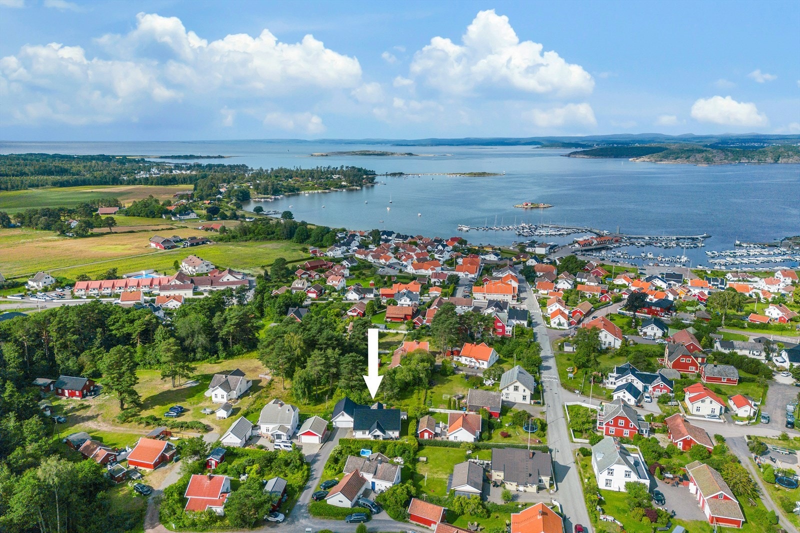 Gangavstand til havnen Galleribilde